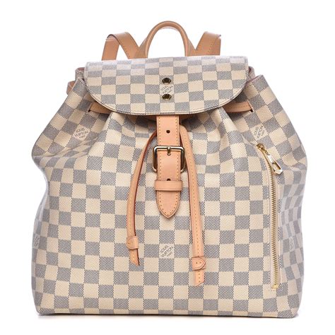 damier azur sperone backpack.